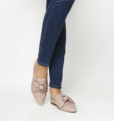 Office Fashion Week Point Bow Mule LILAC LEATHER