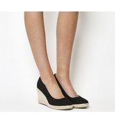 Office Marbella Closed Toe Espadrille BLACK