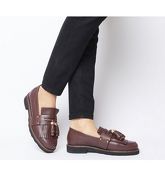 Office Fence Tassel Loafer BURGUNDY LEATHER