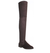 Office Eden Skinny Stretch Knee Boot CHOCOLATE