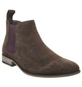 Office Barkley Chelsea Boot CHOCOLATE SUEDE