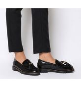 Office Flashlight- Tassel Loafer BLACK BOX LEATHER BLACK PONY