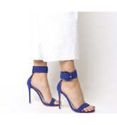 Office Hugs Ankle Cuff Strap Single Sole BLUE