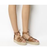 Office Seattle- Ghille Espadrille TAN LEATHER