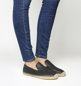 UGG Sandrinne Espadrille BLACK SNAKE LEATHER