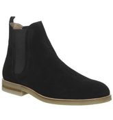 Hudson London Adlington Chelsea Boot BLACK SUEDE