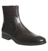 Ask the Missus Gone High Zip Boot CHOC LEATHER