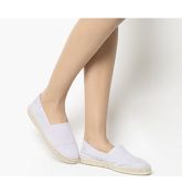 Office Lucky Espadrille With Toe Cap LILAC SUEDE
