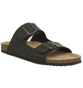 Office Dubai Buckle Sandal DARK BROWN