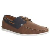 Office Floats Your Boat Shoe TAN NAVY