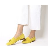 Office Retro Tassel Loafer YELLOW SUEDE