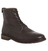 Shoe the Bear Ned Lace Up Boot BROWN LEATHER