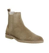 Ask the Missus Danish Chelsea Boot BEIGE SUEDE