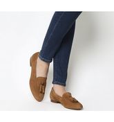 Office Retro Tassel Loafer TAN SUEDE