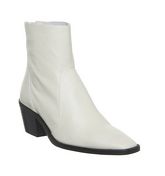 Office Arise- Unlined Boot OFF WHITE LEATHER