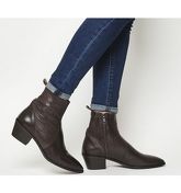 Office Auburn- High Cut Unlined Boot CHOC LEATHER