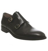 Poste Monk BLACK LEATHER