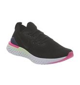 Nike Epic React Flyknit 2 BLACK BLACK SAPPHIRE LIME BLAST