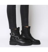 Vagabond Kenova Buckle Boot BLACK LEATHER