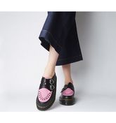 Dr. Martens Buckle Creeper Lazy Oaf BLACK PINK