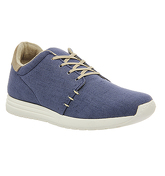 Stow & Son Costelo Low Canvas BLUE BLEACH
