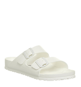 Birkenstock Arizona Two Strap Sandals WHITE EVA