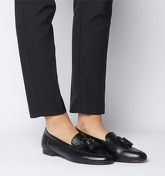 Office Retro Tassel Loafer BLACK LEATHER