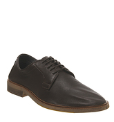Ask the Missus Lazy Derby CHOC LEATHER