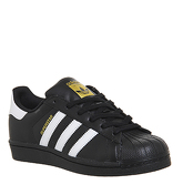 adidas Superstar 1 BLACK WHITE FOUNDATION