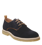 Poste Derby INK SUEDE