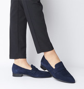 Vagabond Frances Penny Loafer DARK BLUE SUEDE