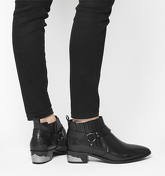 Office Atlas- Stirrup Western Chelsea BLACK LEATHER