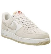 Nike Air  Force One (m) LIGHT BONE PLATINUM TINT SAIL WHITE