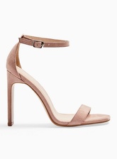 Womens Sallie Nude Barely There Heel Sandals, NUDE