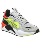 Puma Rs-x Hardrive PUMA GREY VOLT RED BLACK