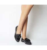 Office Feodora Bow Loafer BLACK PATENT LEATHER