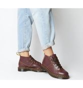 Dr. Martens Church 5 Eye Monkey Boot OXBLOOD