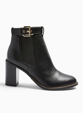 Womens Briana Black Chelsea Boots, BLACK