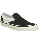 Vans Anaheim Classic Slip On 98 Dx BLACK WHITE