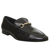 Office Lemming Snaffle Loafer BLACK LEATHER