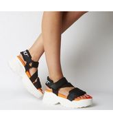 Go Sexy Tube Sandal BLACK