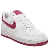 Nike Air Force 1 07 WHITE WILD CHERRY WHITE NOBLE RED