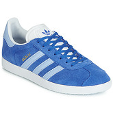 adidas  GAZELLE  women's Shoes (Trainers) in Blue