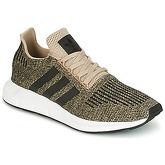 adidas  SWIFT RUN  women's Shoes (Trainers) in Gold