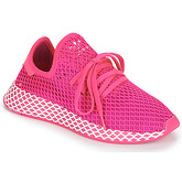 adidas  DEERUPT RUNNER W  women's Shoes (Trainers) in Pink