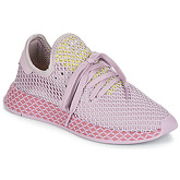 adidas  DEERUPT RUNNER W  women's Shoes (Trainers) in Pink