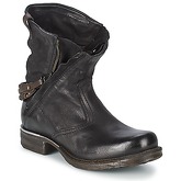 Airstep / A.S.98  SAINT METAL ZIP  women's Mid Boots in Black