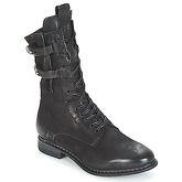 Airstep / A.S.98  LENA BOTTES LACET  women's High Boots in Black