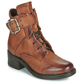 Airstep / A.S.98  NOVA BUCKLE  women's Mid Boots in Brown