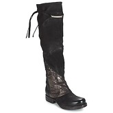 Airstep / A.S.98  SAINT EC PATCH  women's High Boots in Black